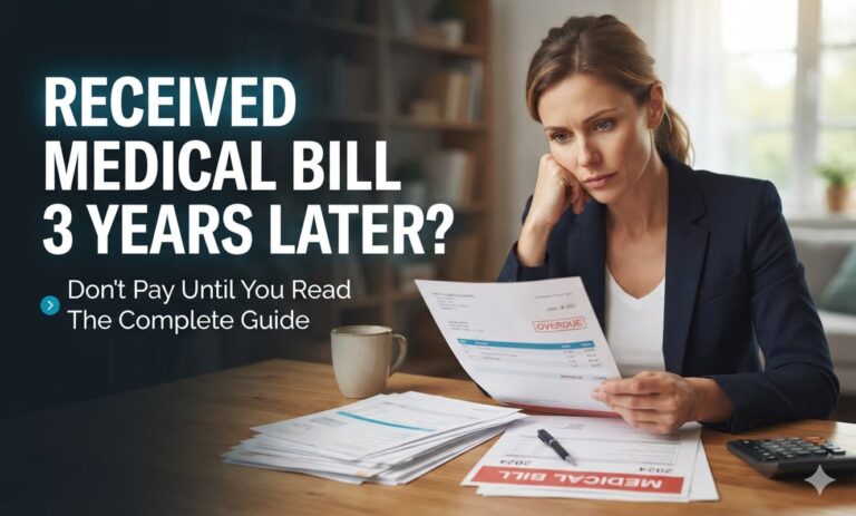 Received Medical Bill 3 Years Later? What to Do
